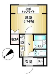 フレール阿佐ヶ谷の物件間取画像